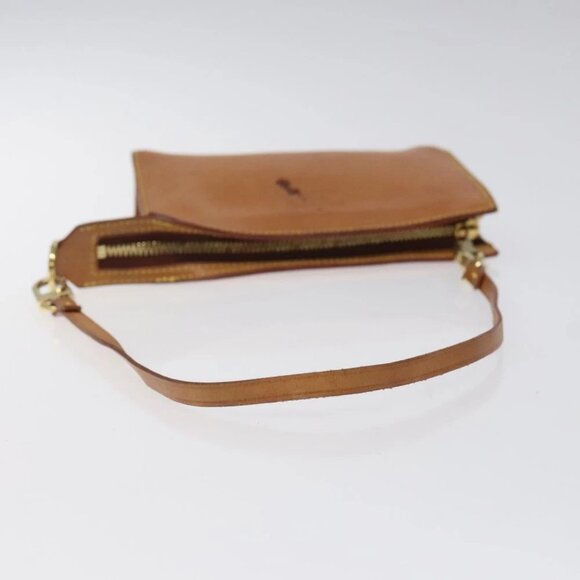 LOUIS VUITTON Nomad Cabas Ambre PM Pouch Leather Beige - Picture 7 of 15